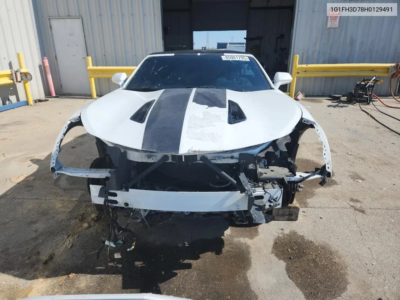 1G1FH3D78H0129491 2017 Chevrolet Camaro Ss