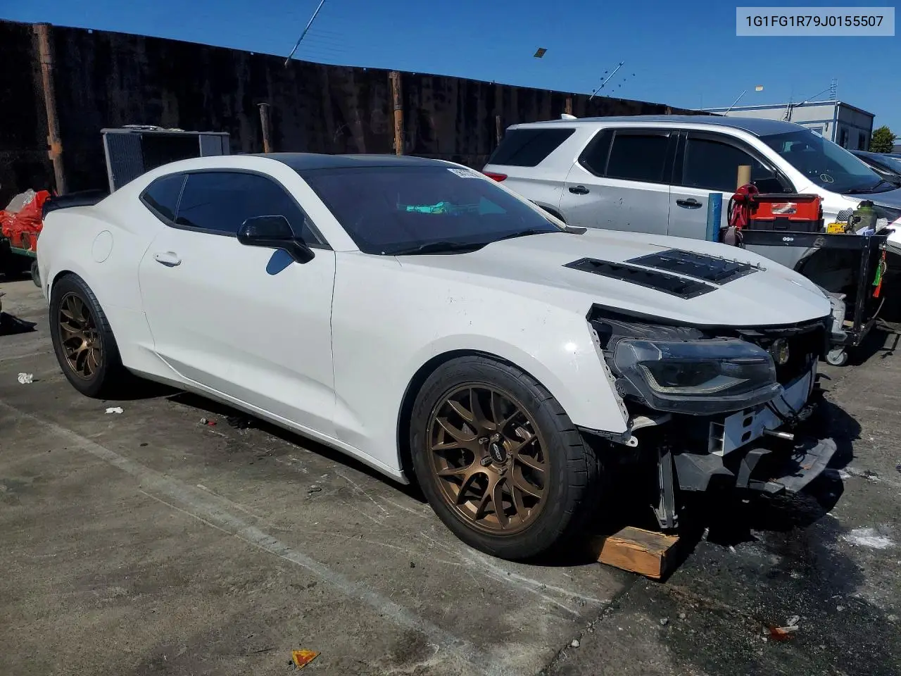 2018 Chevrolet Camaro Ss VIN: 1G1FG1R79J0155507 Lot: 56173756