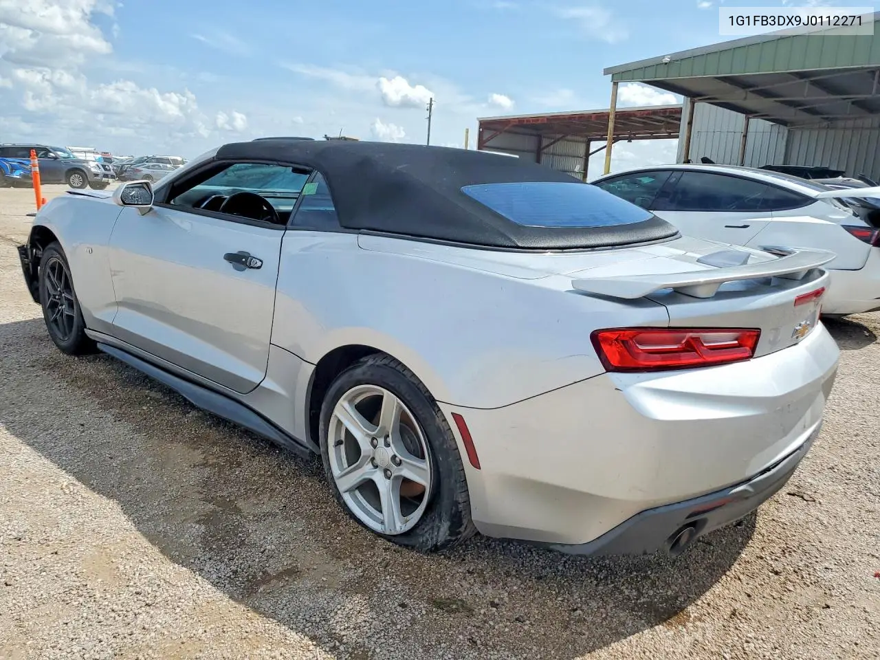 2018 Chevrolet Camaro Lt VIN: 1G1FB3DX9J0112271 Lot: 58273796