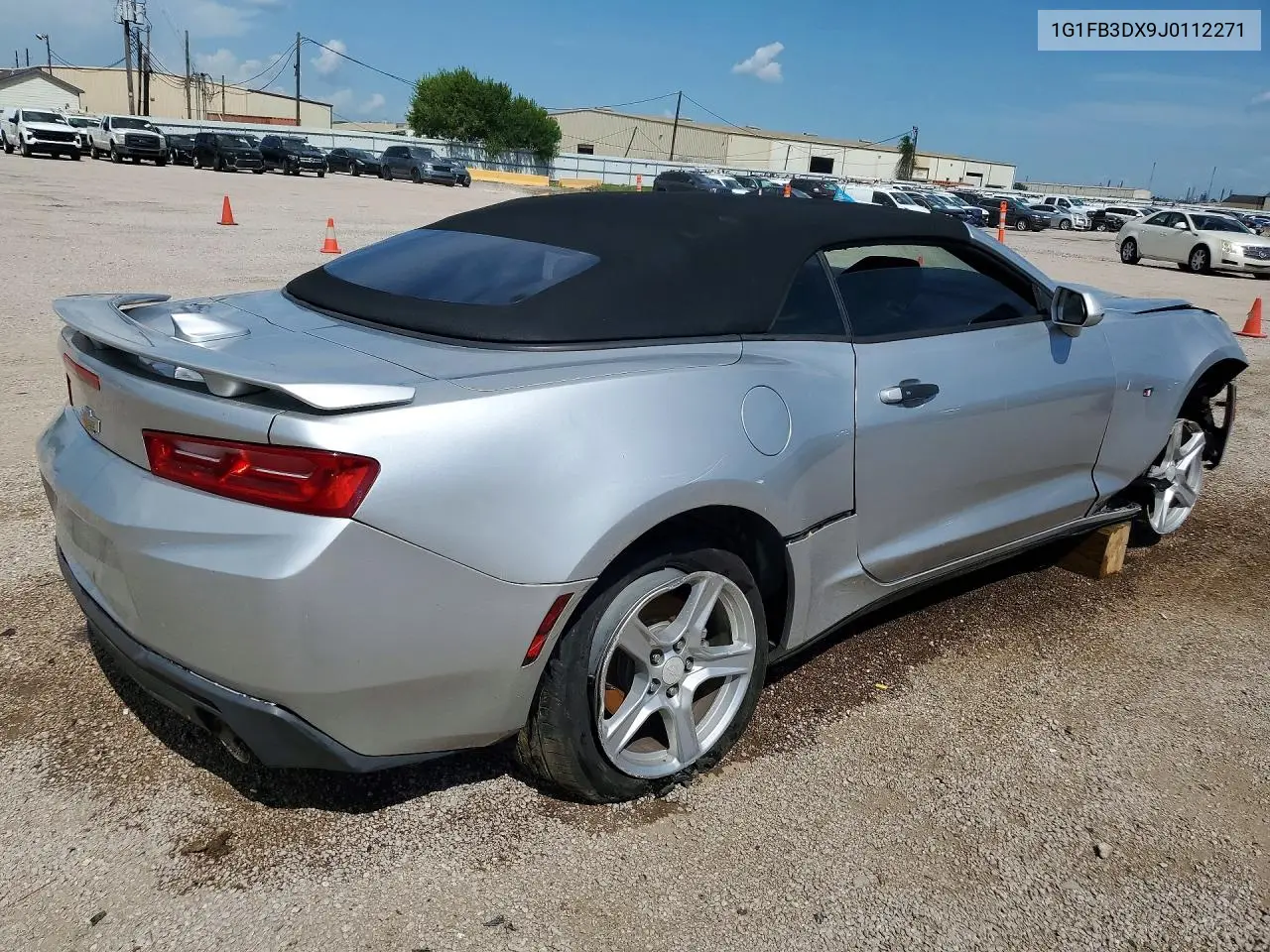 2018 Chevrolet Camaro Lt VIN: 1G1FB3DX9J0112271 Lot: 58273796