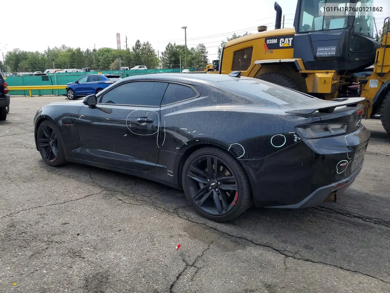 2018 Chevrolet Camaro Ss VIN: 1G1FH1R76J0121862 Lot: 58636846