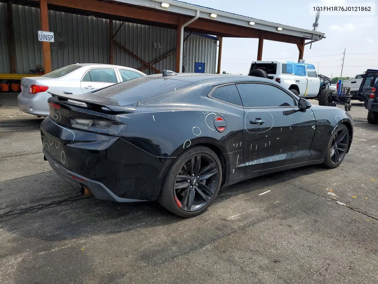 2018 Chevrolet Camaro Ss VIN: 1G1FH1R76J0121862 Lot: 58636846