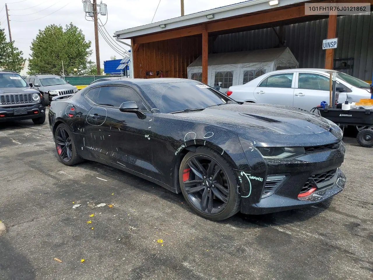 2018 Chevrolet Camaro Ss VIN: 1G1FH1R76J0121862 Lot: 58636846