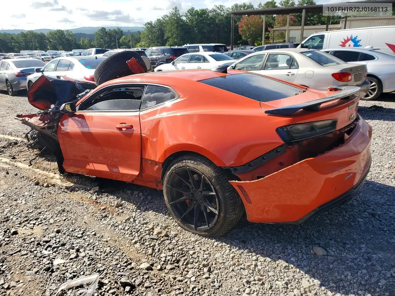 2018 Chevrolet Camaro Ss VIN: 1G1FH1R72J0168113 Lot: 59983826