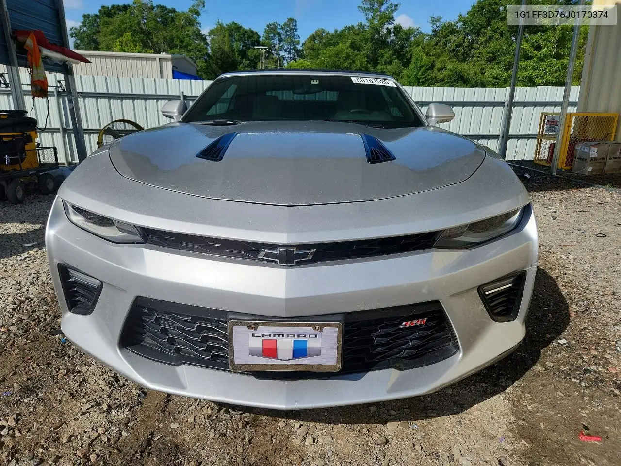 2018 Chevrolet Camaro Ss VIN: 1G1FF3D76J0170374 Lot: 60161526