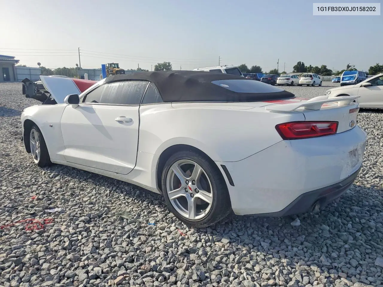 2018 Chevrolet Camaro Lt VIN: 1G1FB3DX0J0158202 Lot: 60275186