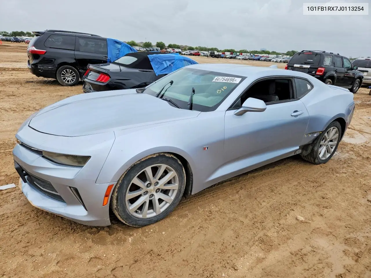 2018 Chevrolet Camaro Lt VIN: 1G1FB1RX7J0113254 Lot: 60754696