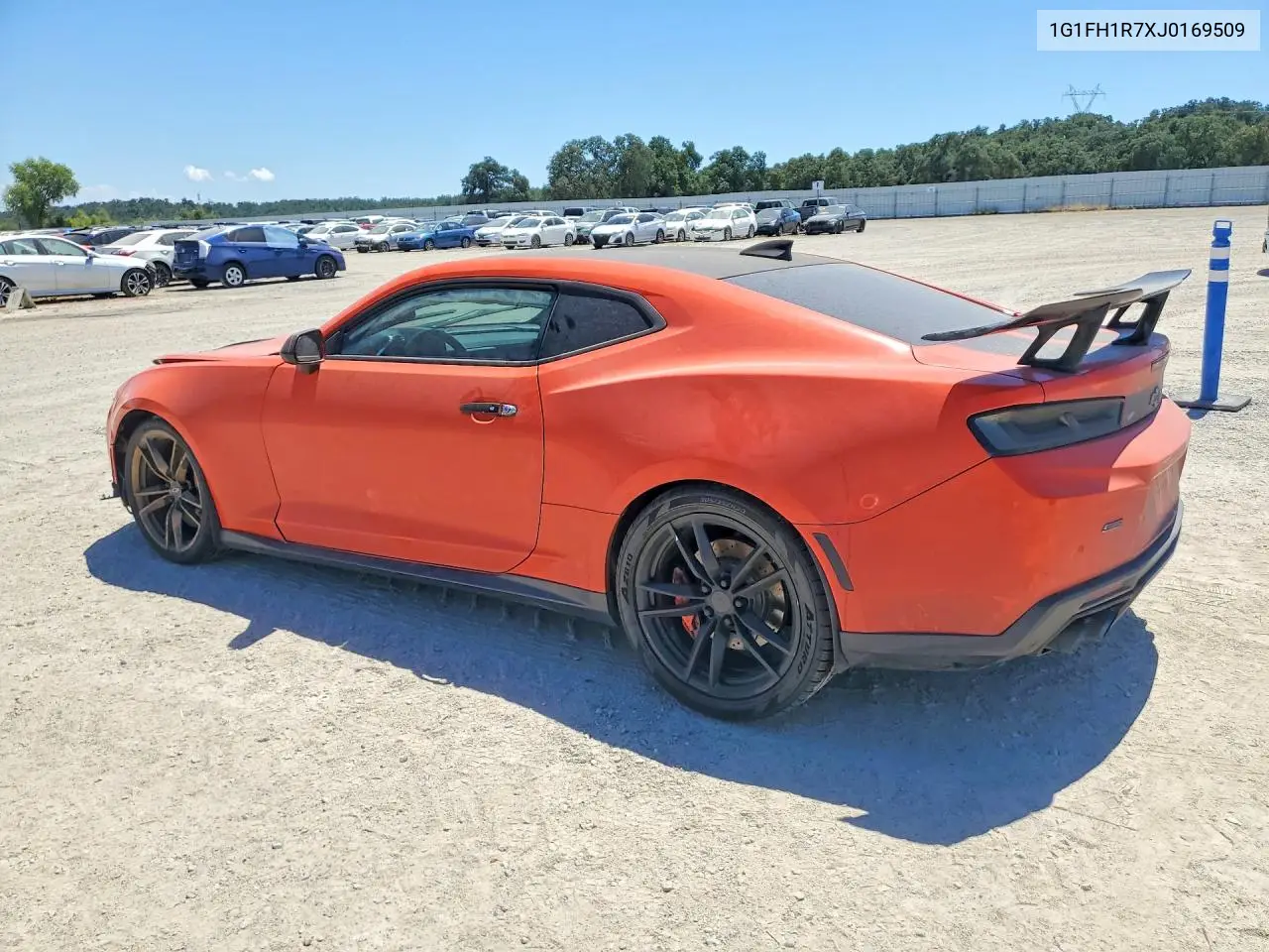 2018 Chevrolet Camaro Ss VIN: 1G1FH1R7XJ0169509 Lot: 60841316