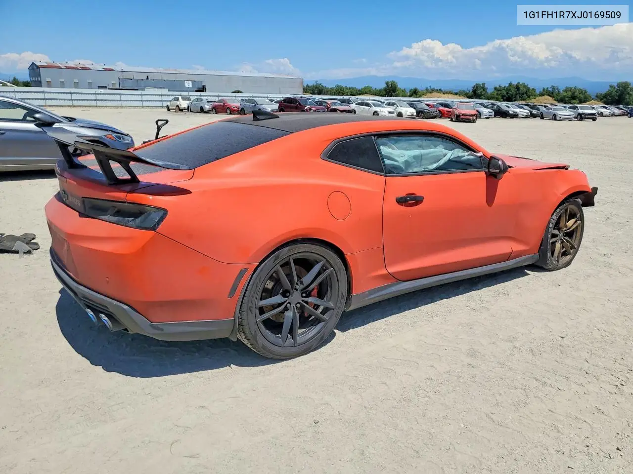 2018 Chevrolet Camaro Ss VIN: 1G1FH1R7XJ0169509 Lot: 60841316