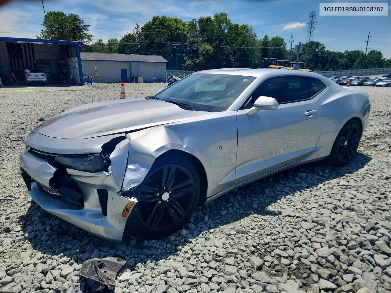 2018 Chevrolet Camaro Lt VIN: 1G1FD1RS8J0108787 Lot: 60868516