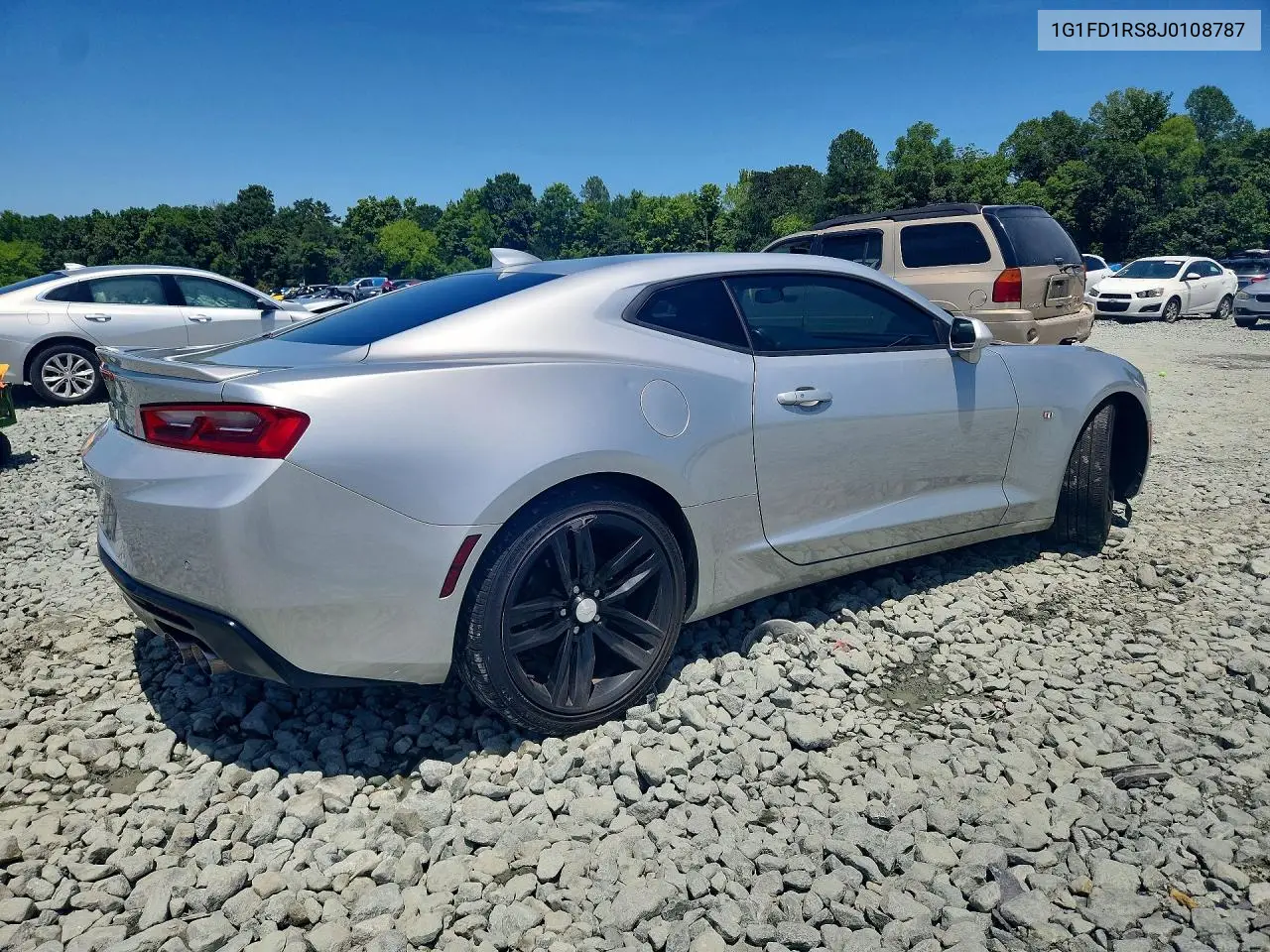 2018 Chevrolet Camaro Lt VIN: 1G1FD1RS8J0108787 Lot: 60868516
