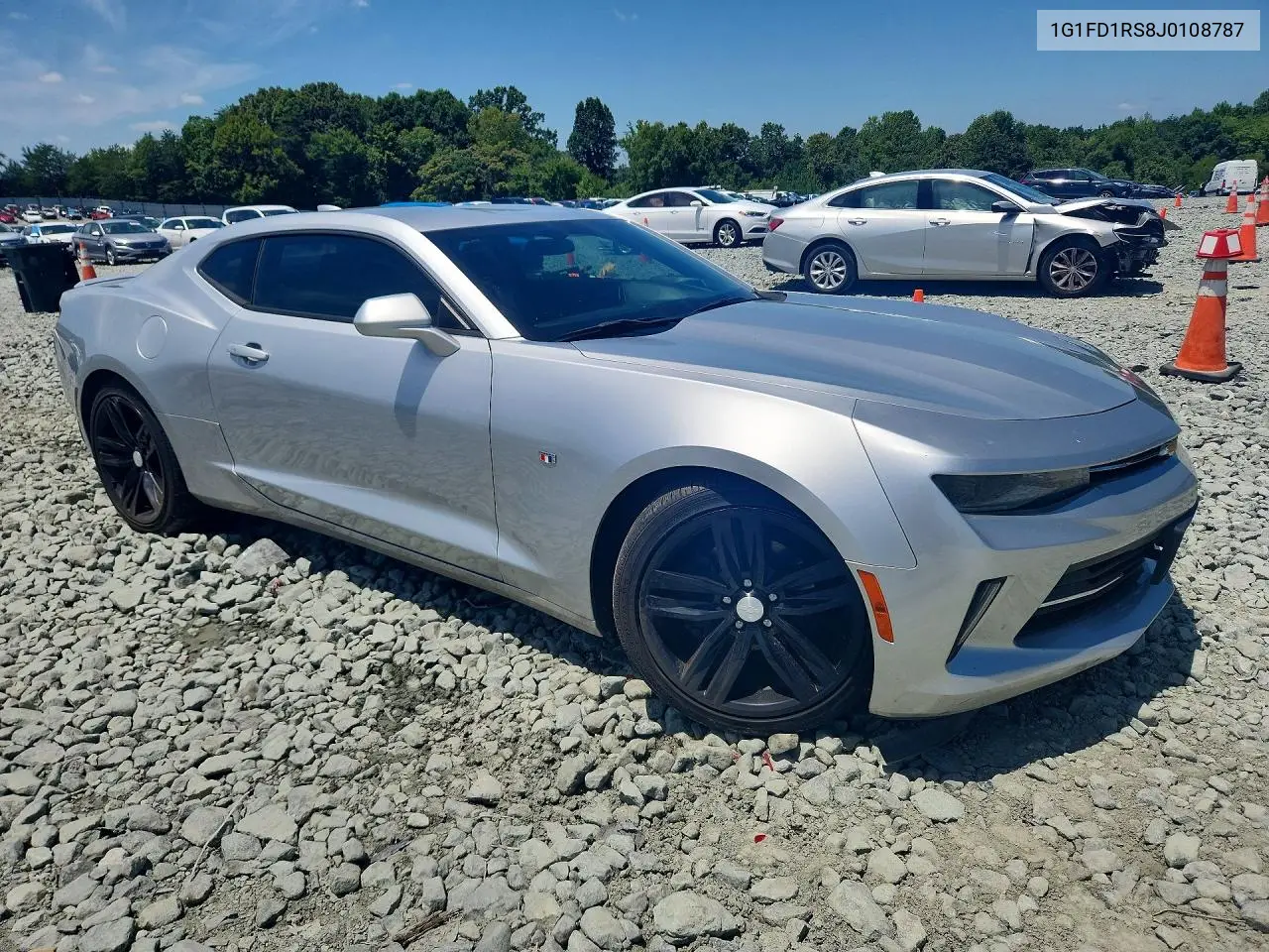2018 Chevrolet Camaro Lt VIN: 1G1FD1RS8J0108787 Lot: 60868516