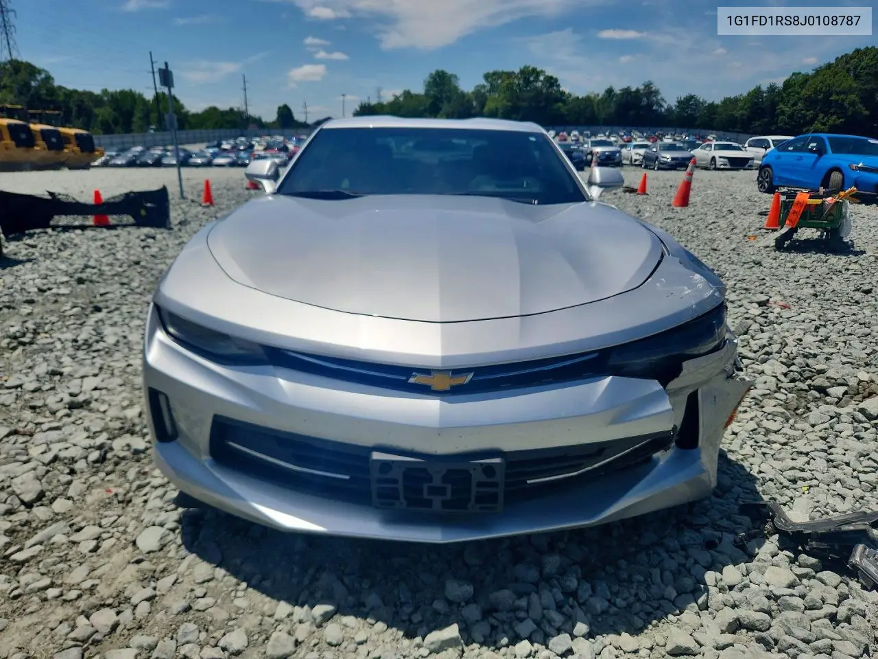2018 Chevrolet Camaro Lt VIN: 1G1FD1RS8J0108787 Lot: 60868516