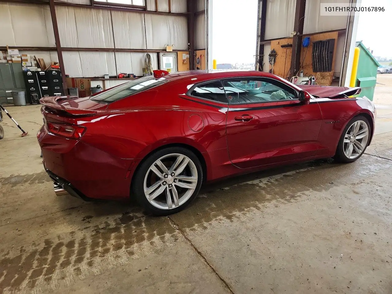 2018 Chevrolet Camaro Ss VIN: 1G1FH1R70J0167896 Lot: 61059496