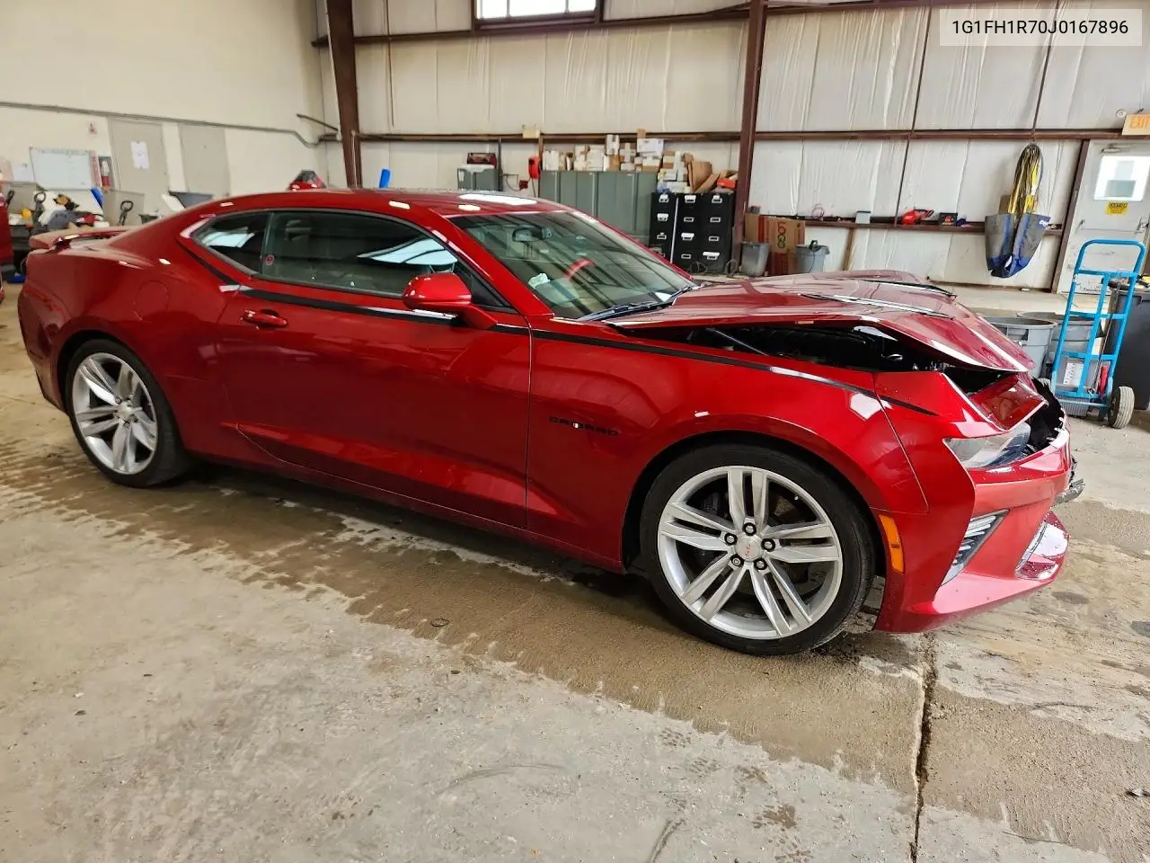 2018 Chevrolet Camaro Ss VIN: 1G1FH1R70J0167896 Lot: 61059496