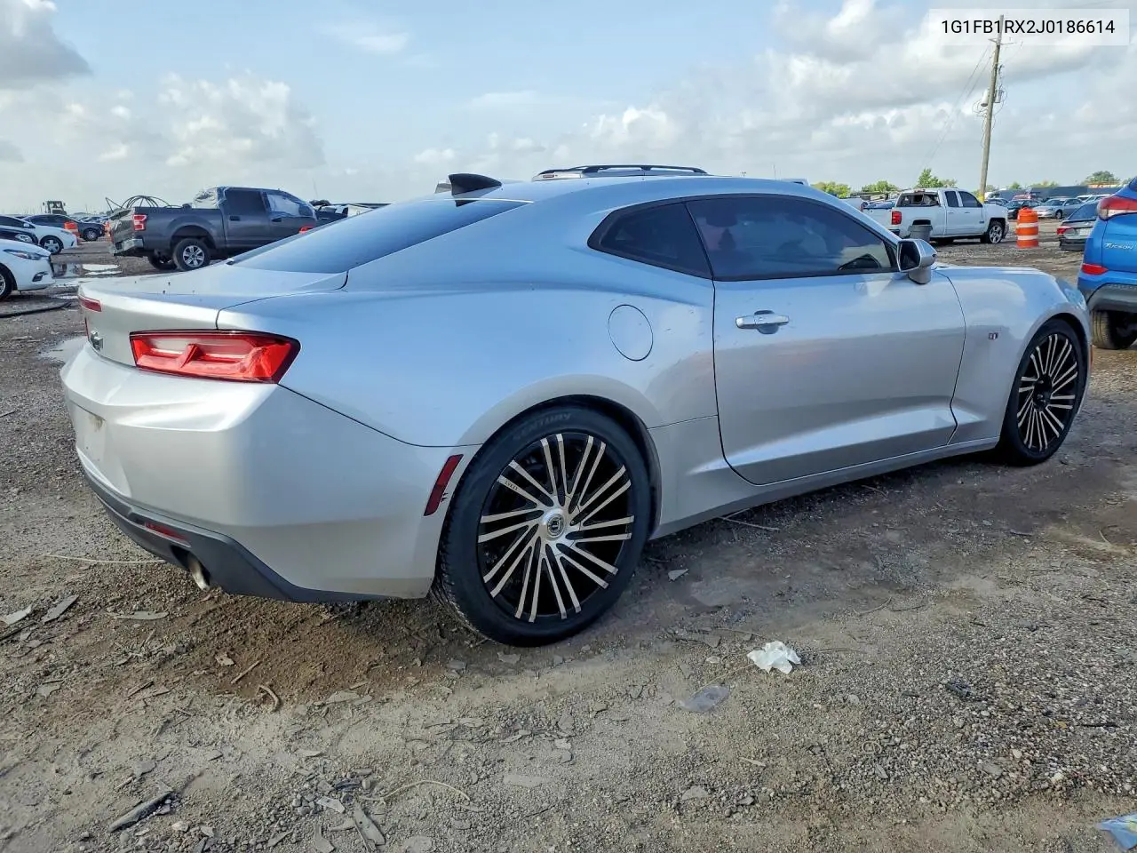 2018 Chevrolet Camaro Lt VIN: 1G1FB1RX2J0186614 Lot: 61180936