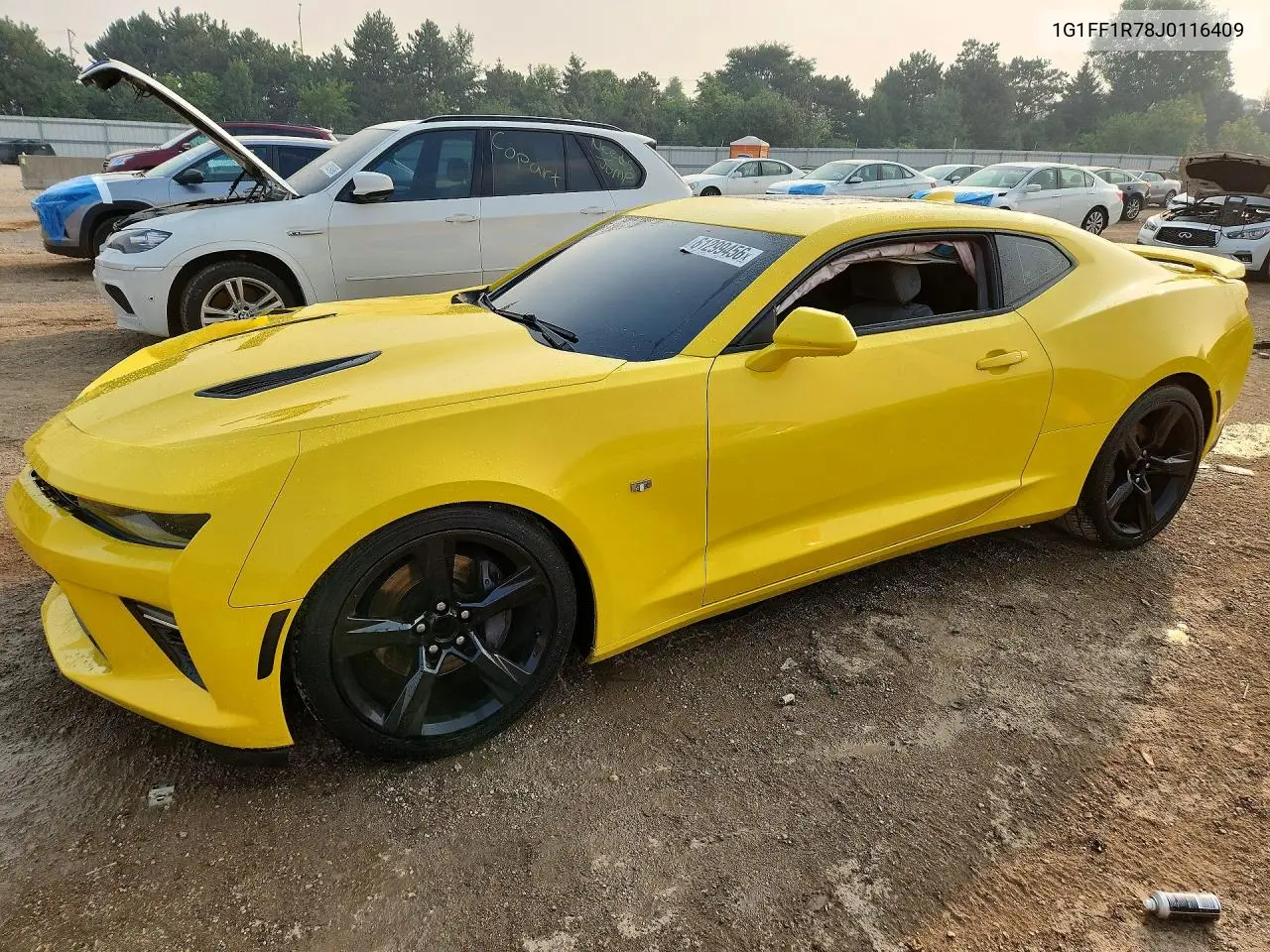 2018 Chevrolet Camaro Ss VIN: 1G1FF1R78J0116409 Lot: 61299456