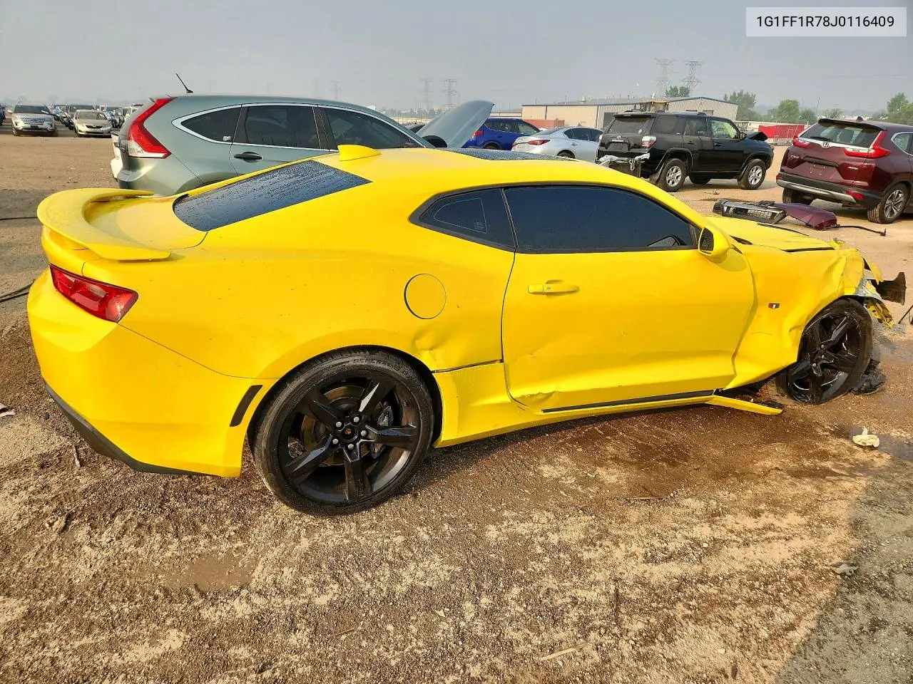 2018 Chevrolet Camaro Ss VIN: 1G1FF1R78J0116409 Lot: 61299456