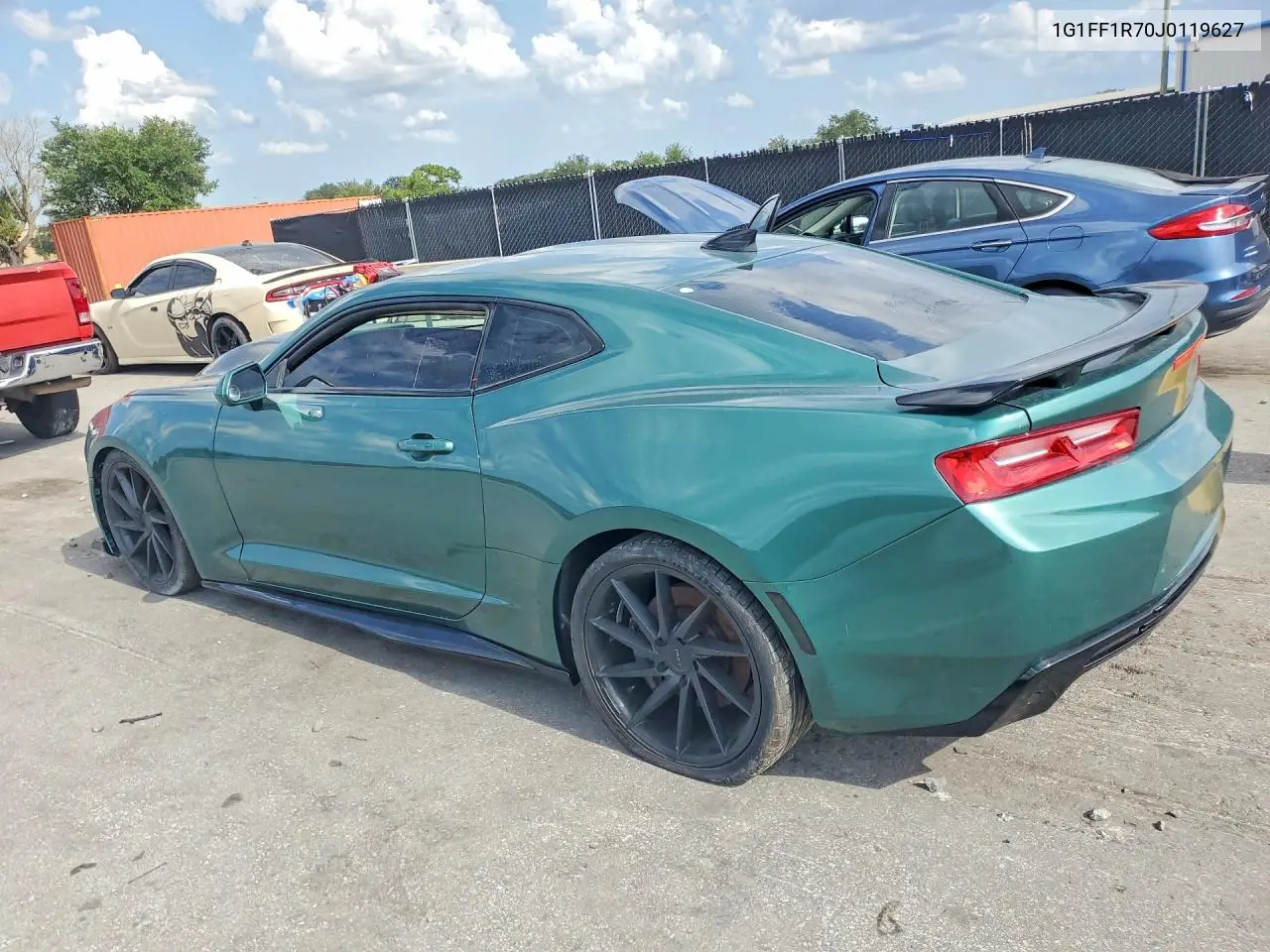 2018 Chevrolet Camaro Ss VIN: 1G1FF1R70J0119627 Lot: 61671746