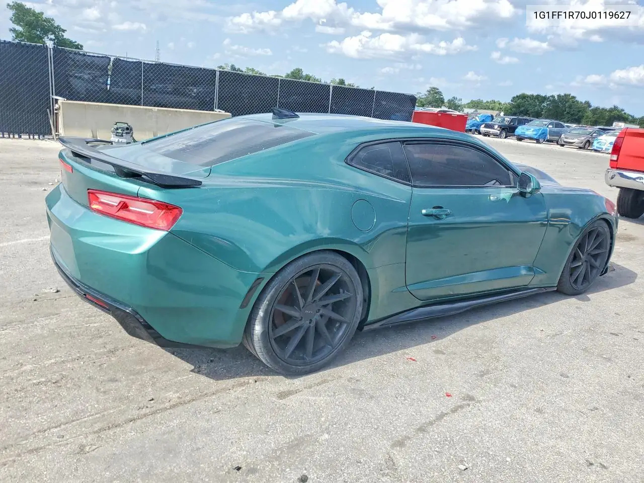 2018 Chevrolet Camaro Ss VIN: 1G1FF1R70J0119627 Lot: 61671746