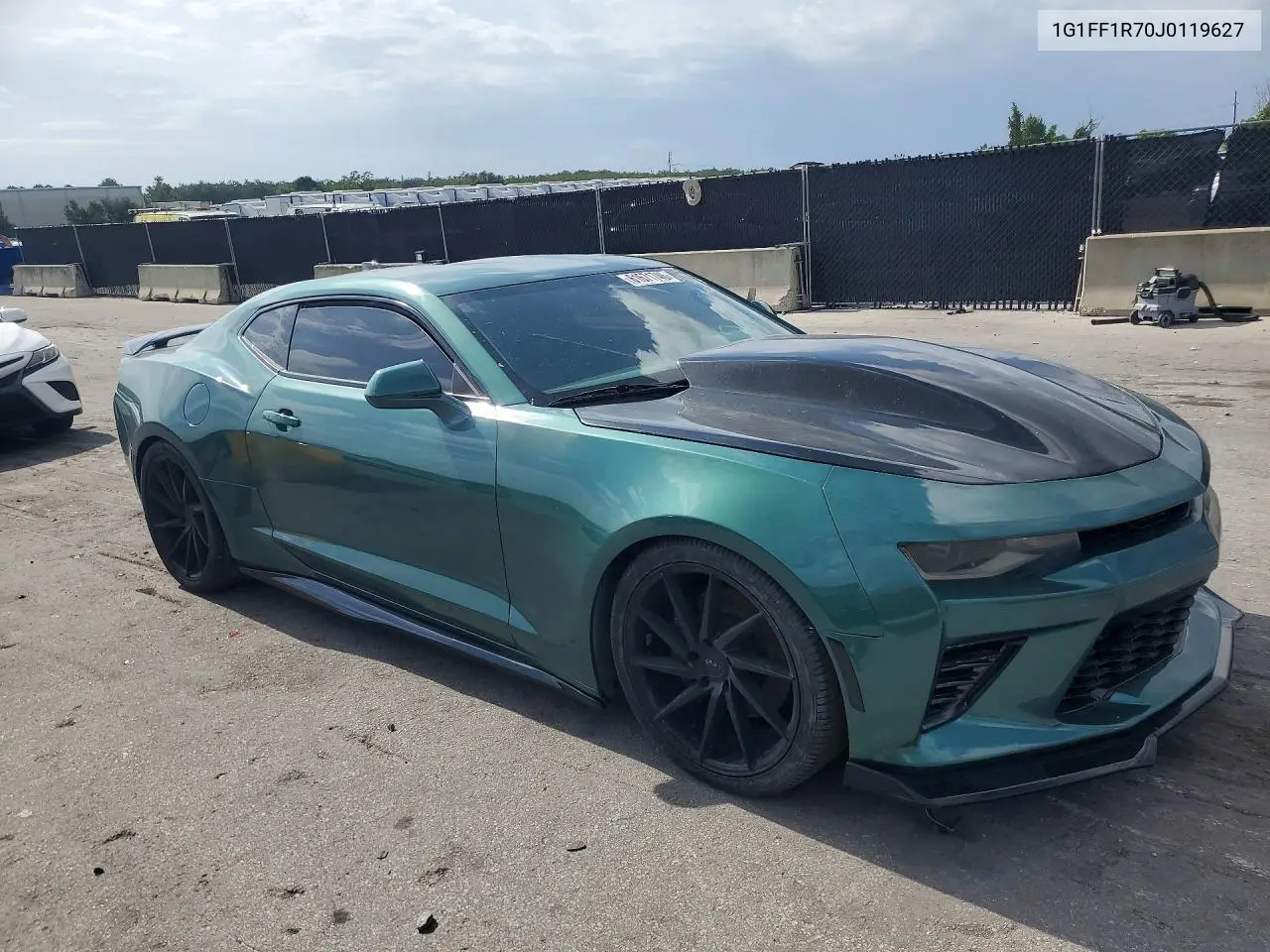 2018 Chevrolet Camaro Ss VIN: 1G1FF1R70J0119627 Lot: 61671746