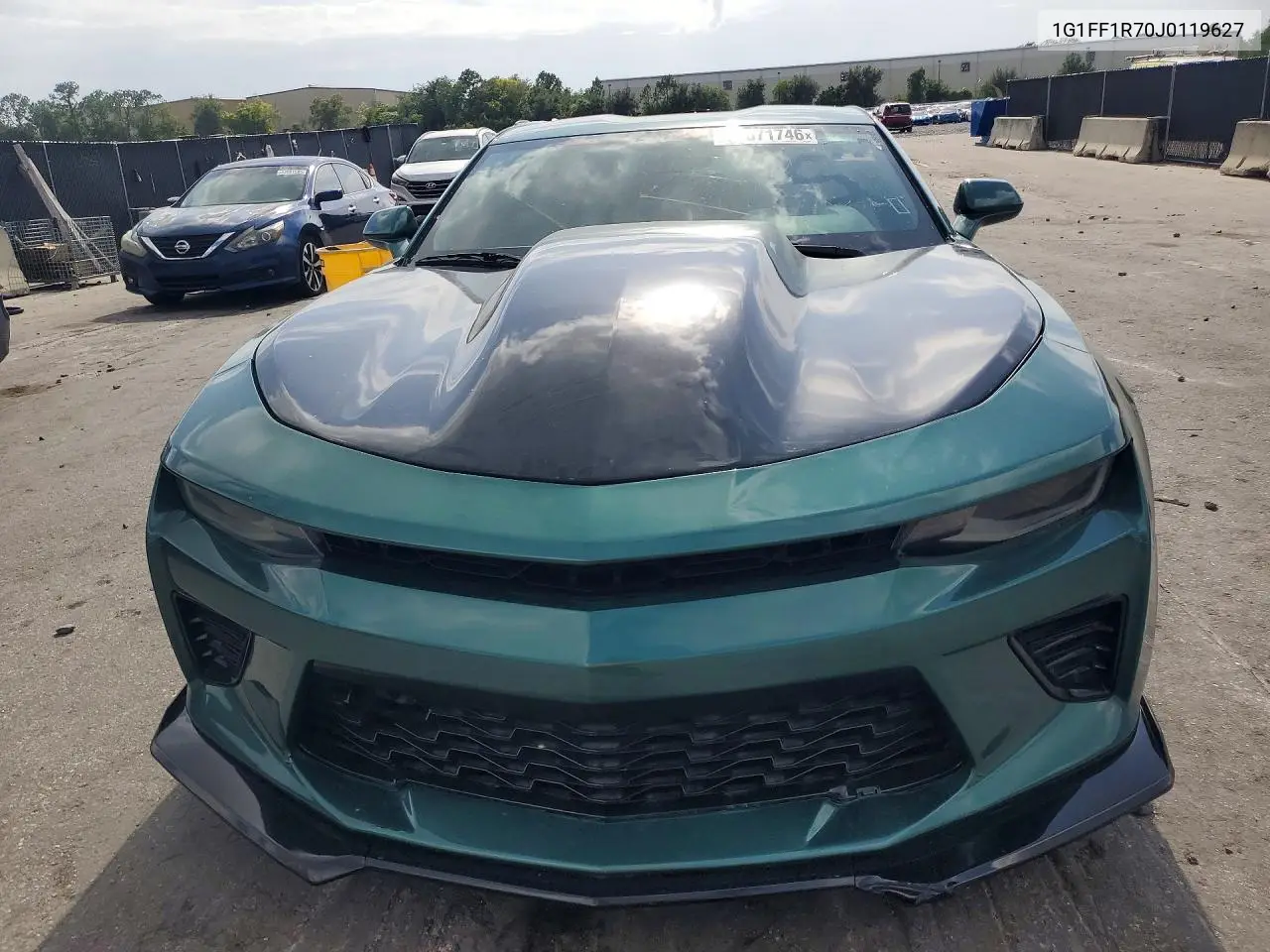 2018 Chevrolet Camaro Ss VIN: 1G1FF1R70J0119627 Lot: 61671746