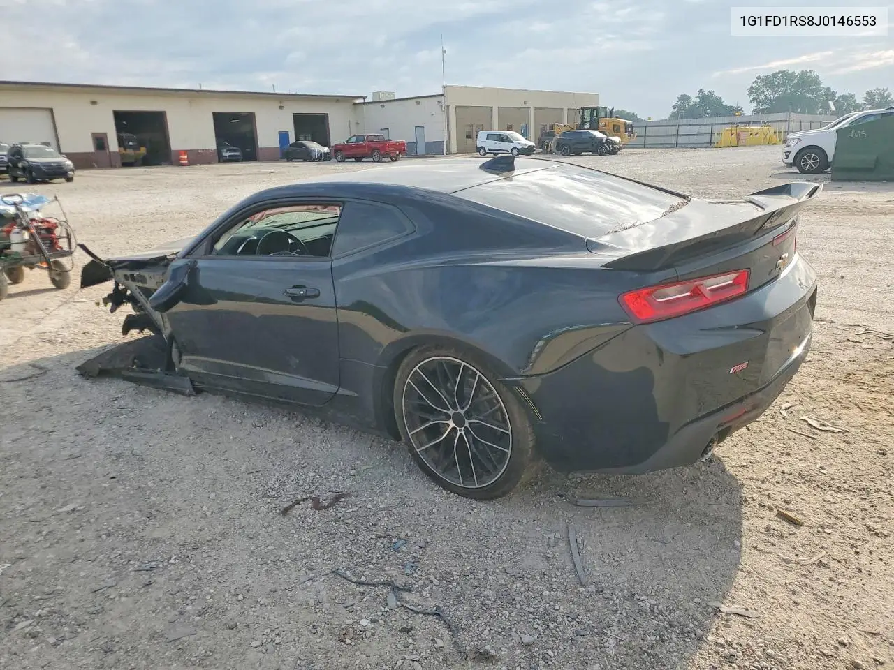 2018 Chevrolet Camaro Lt VIN: 1G1FD1RS8J0146553 Lot: 61863896