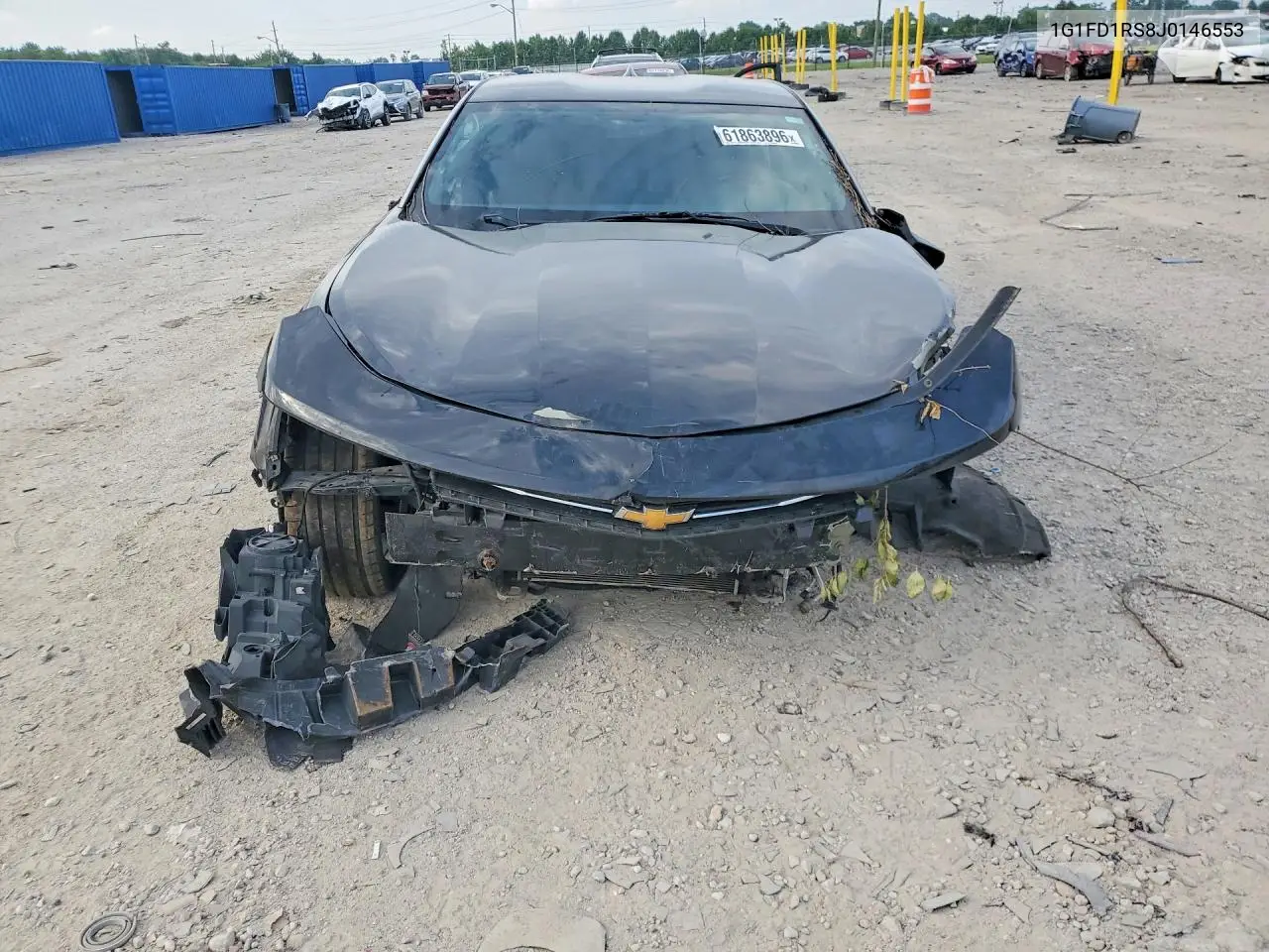 2018 Chevrolet Camaro Lt VIN: 1G1FD1RS8J0146553 Lot: 61863896