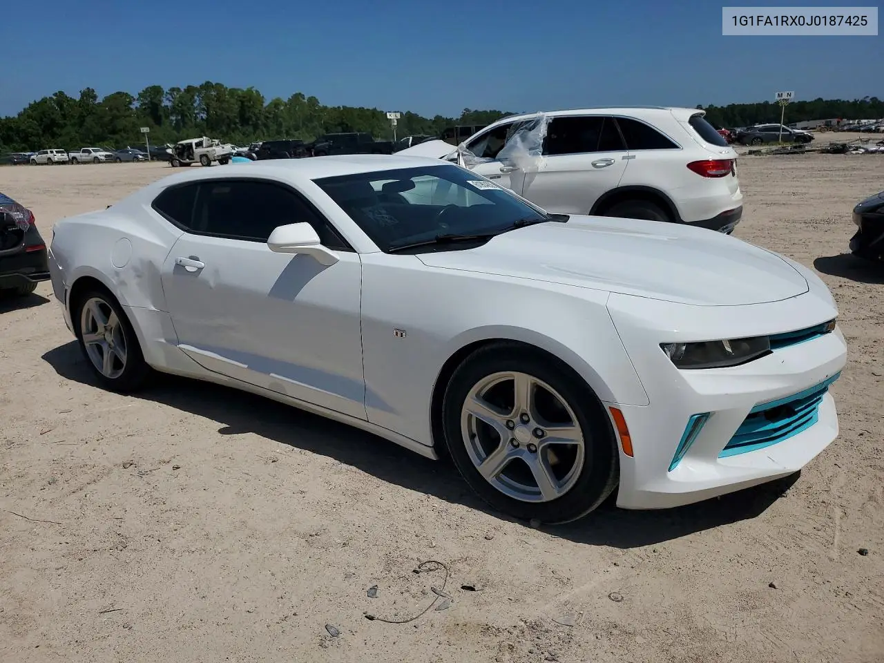 2018 Chevrolet Camaro Ls VIN: 1G1FA1RX0J0187425 Lot: 61904836