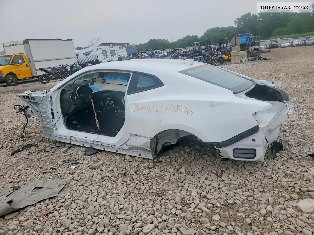 2018 Chevrolet Camaro Zl1 VIN: 1G1FK1R67J0122768 Lot: 61954146
