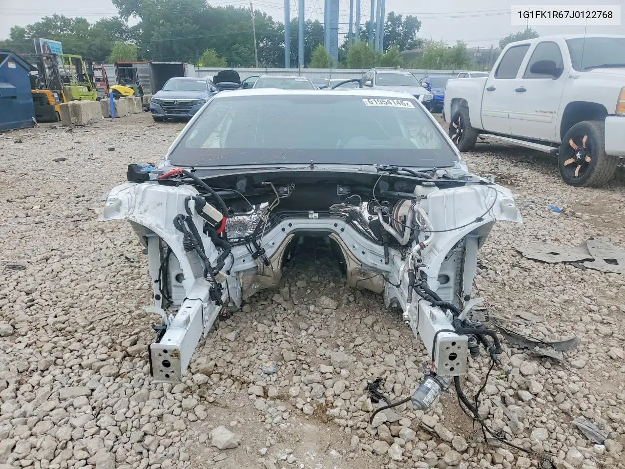 2018 Chevrolet Camaro Zl1 VIN: 1G1FK1R67J0122768 Lot: 61954146