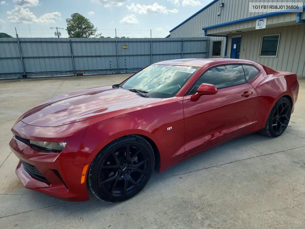 2018 Chevrolet Camaro Lt VIN: 1G1FB1RS8J0136806 Lot: 62119876