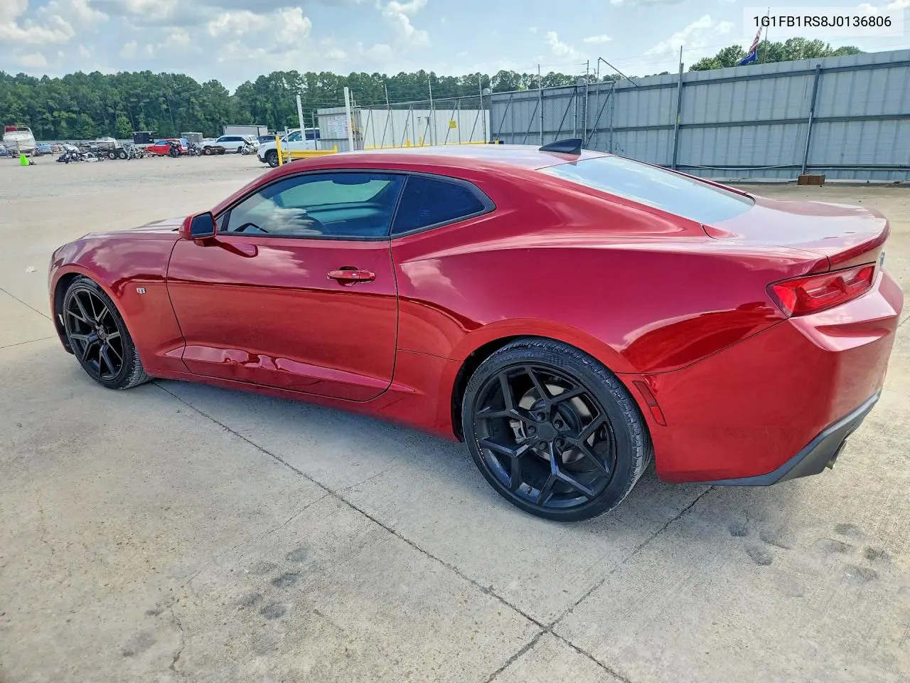 2018 Chevrolet Camaro Lt VIN: 1G1FB1RS8J0136806 Lot: 62119876