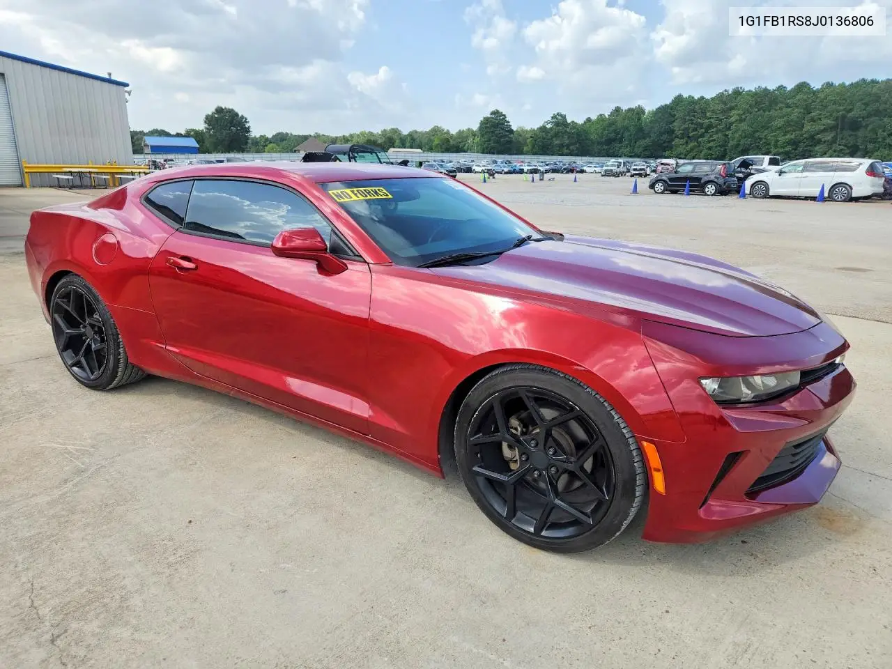 2018 Chevrolet Camaro Lt VIN: 1G1FB1RS8J0136806 Lot: 62119876