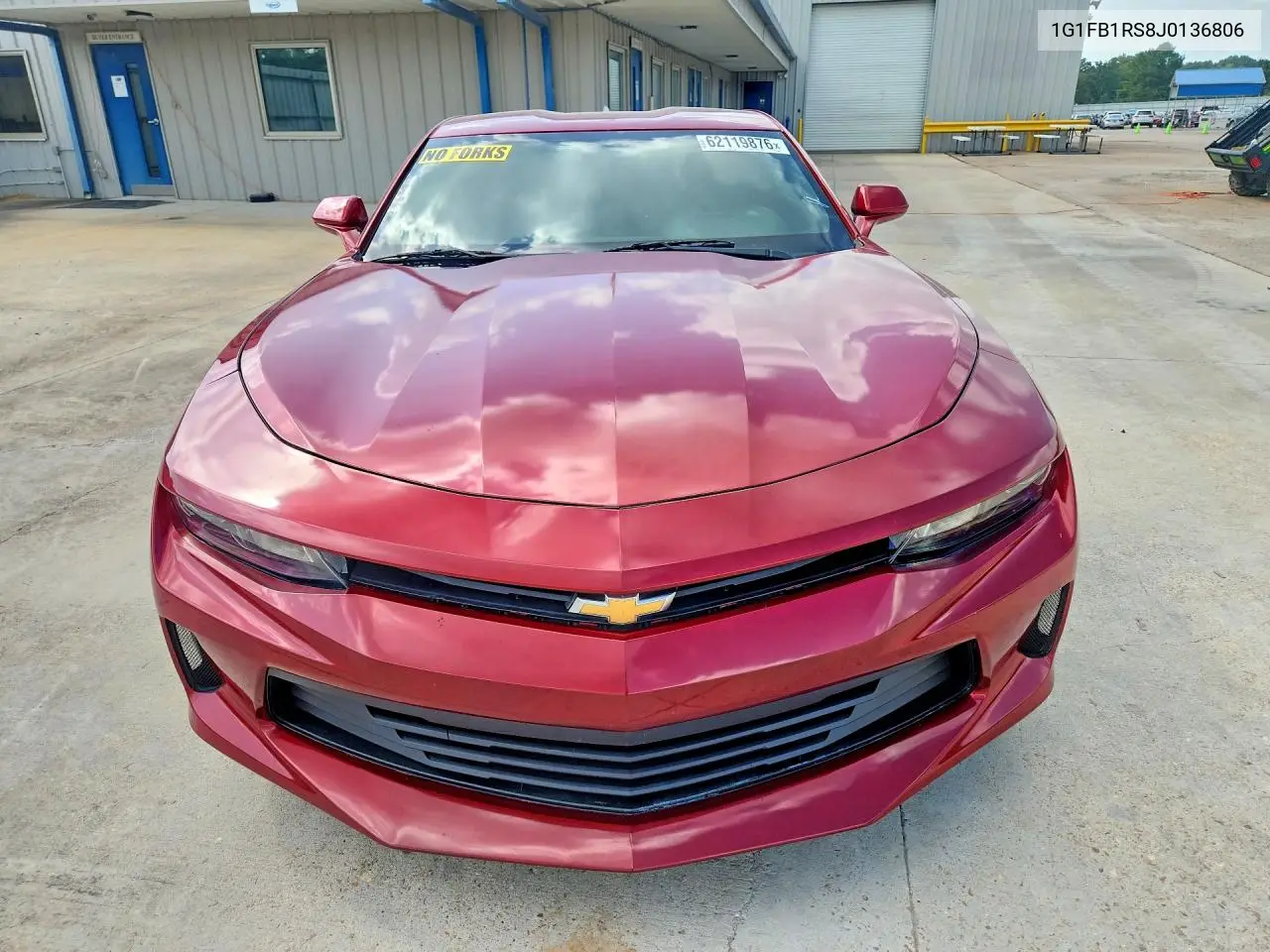 2018 Chevrolet Camaro Lt VIN: 1G1FB1RS8J0136806 Lot: 62119876