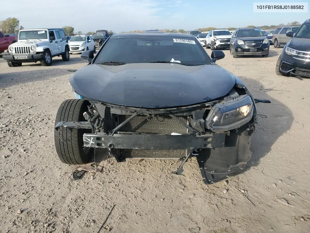 1G1FB1RS8J0188582 2018 Chevrolet Camaro Lt