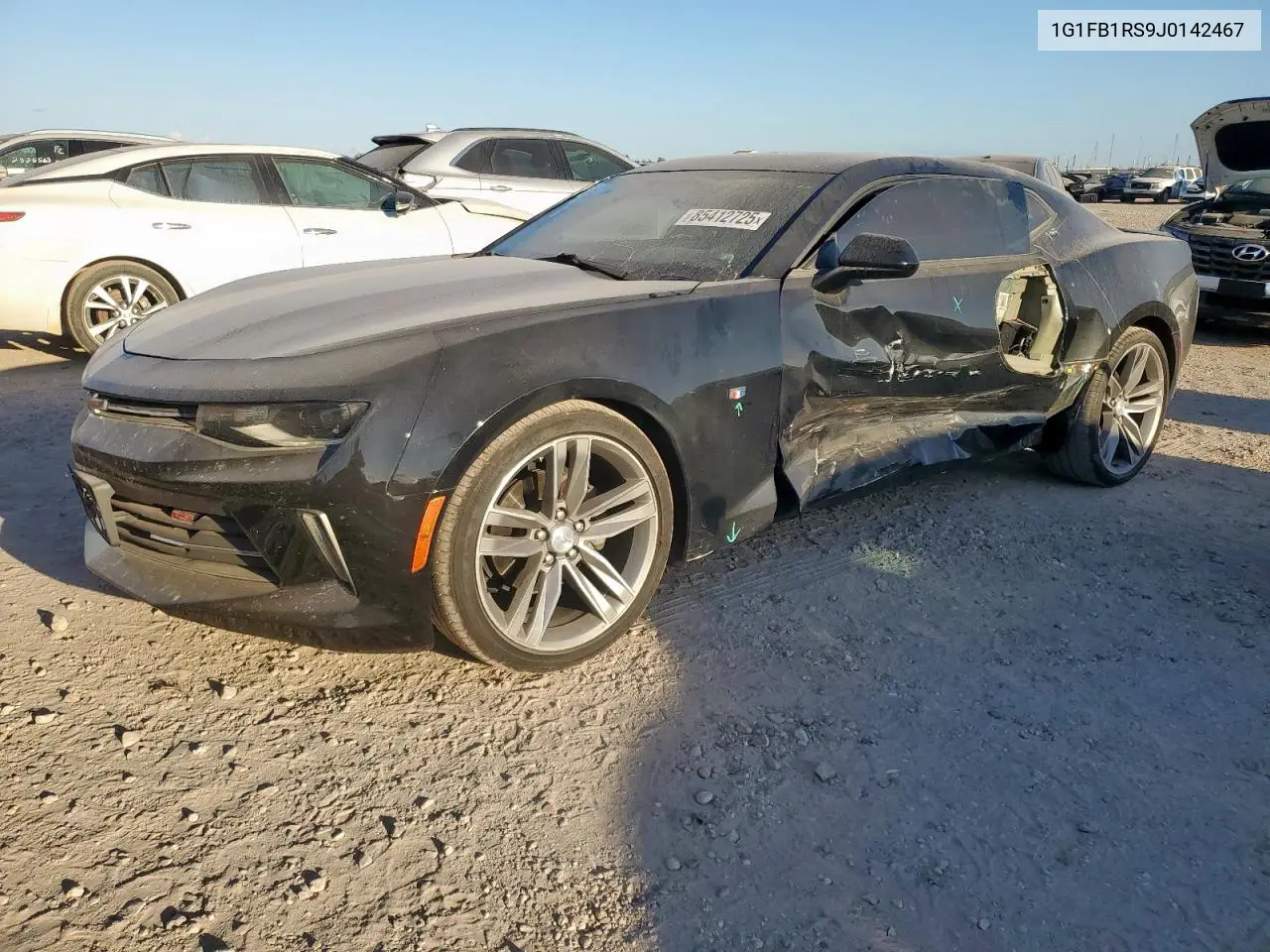 1G1FB1RS9J0142467 2018 Chevrolet Camaro Lt