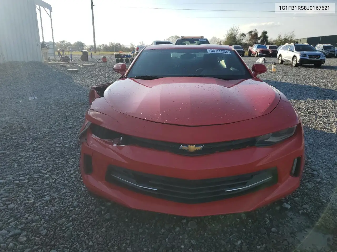 1G1FB1RS8J0167621 2018 Chevrolet Camaro Lt