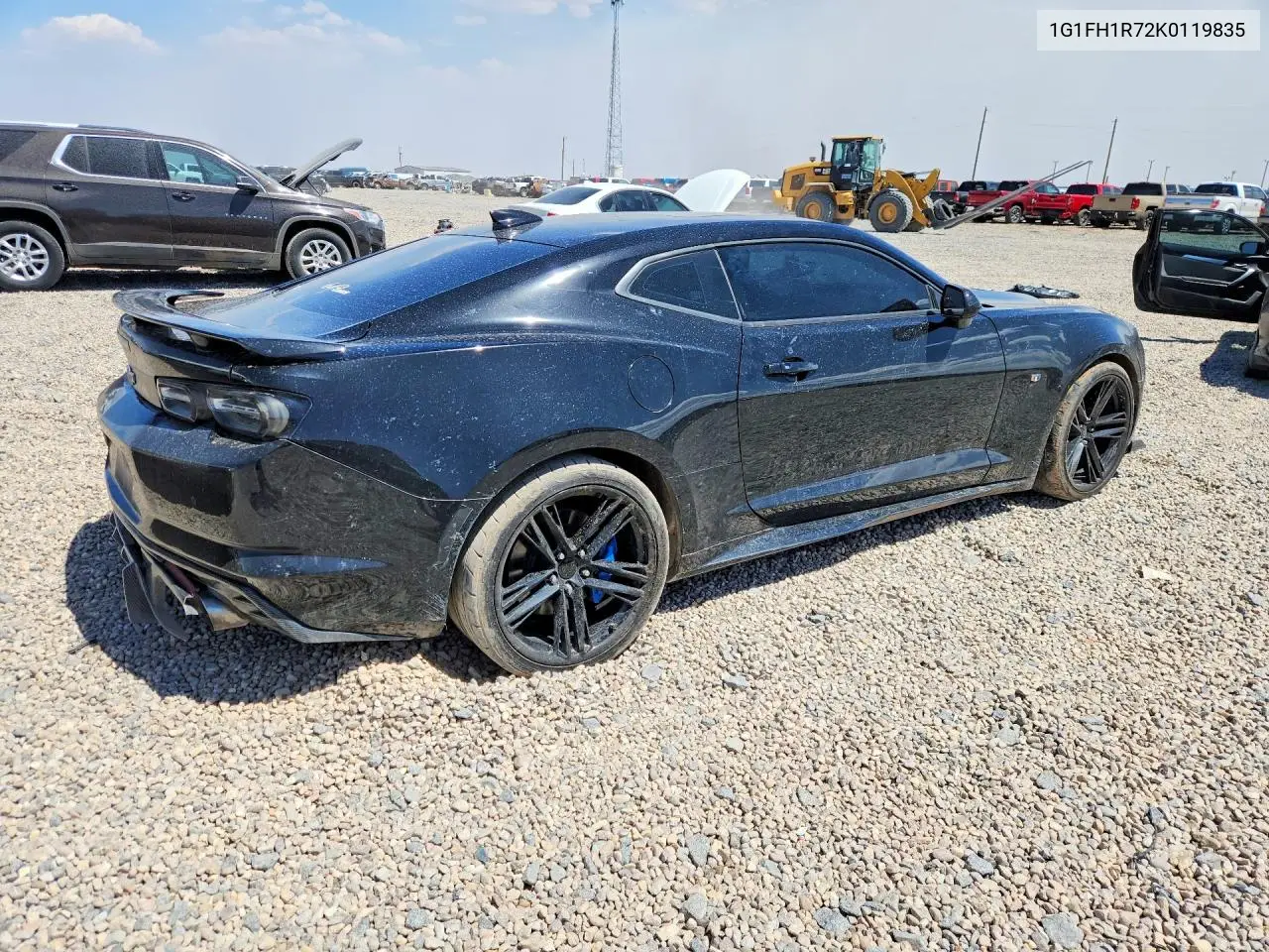 2019 Chevrolet Camaro Ss VIN: 1G1FH1R72K0119835 Lot: 53834176