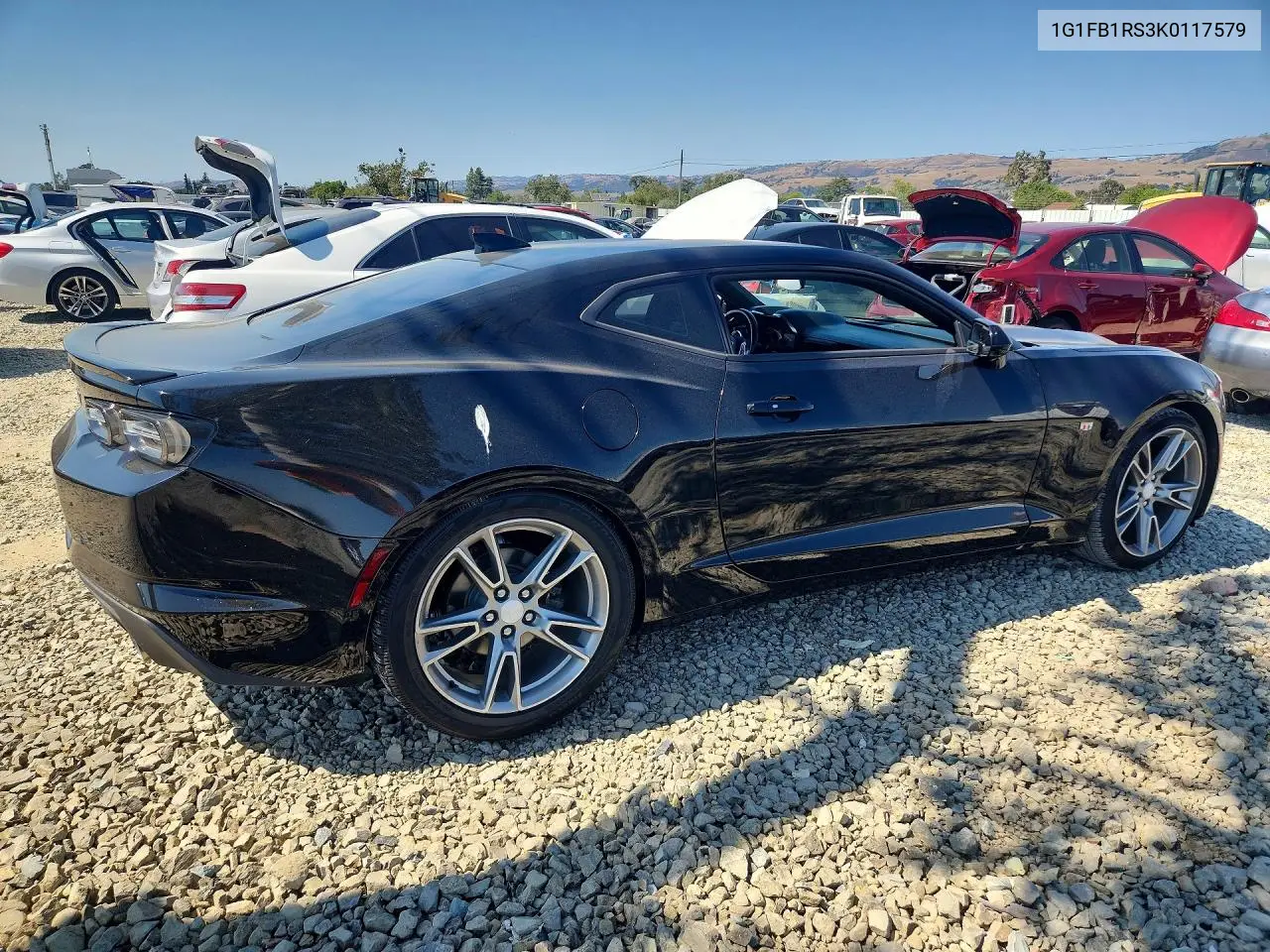 2019 Chevrolet Camaro Ls VIN: 1G1FB1RS3K0117579 Lot: 57020056