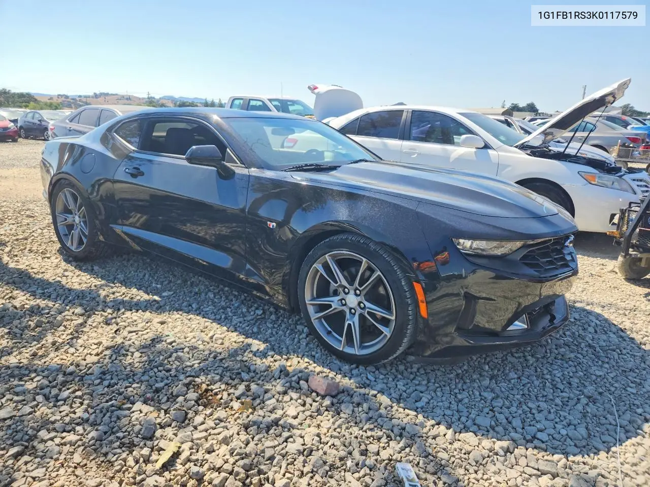 2019 Chevrolet Camaro Ls VIN: 1G1FB1RS3K0117579 Lot: 57020056