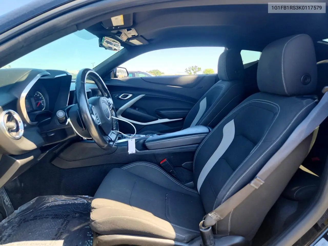 2019 Chevrolet Camaro Ls VIN: 1G1FB1RS3K0117579 Lot: 57020056