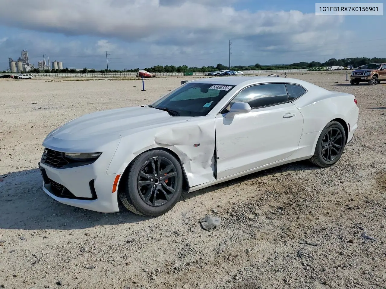 2019 Chevrolet Camaro Ls VIN: 1G1FB1RX7K0156901 Lot: 58430726