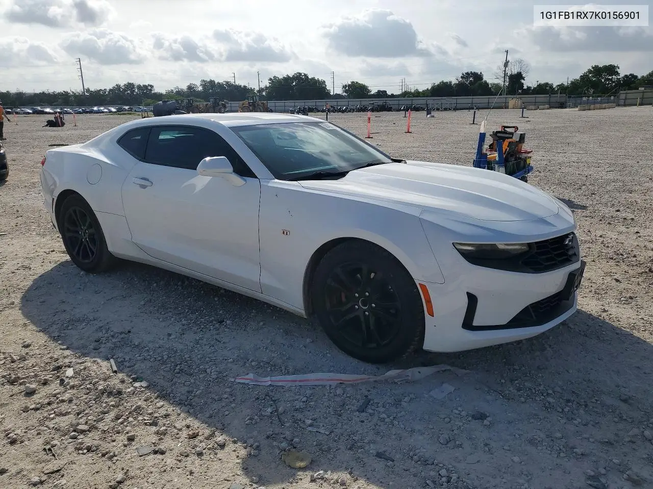 2019 Chevrolet Camaro Ls VIN: 1G1FB1RX7K0156901 Lot: 58430726