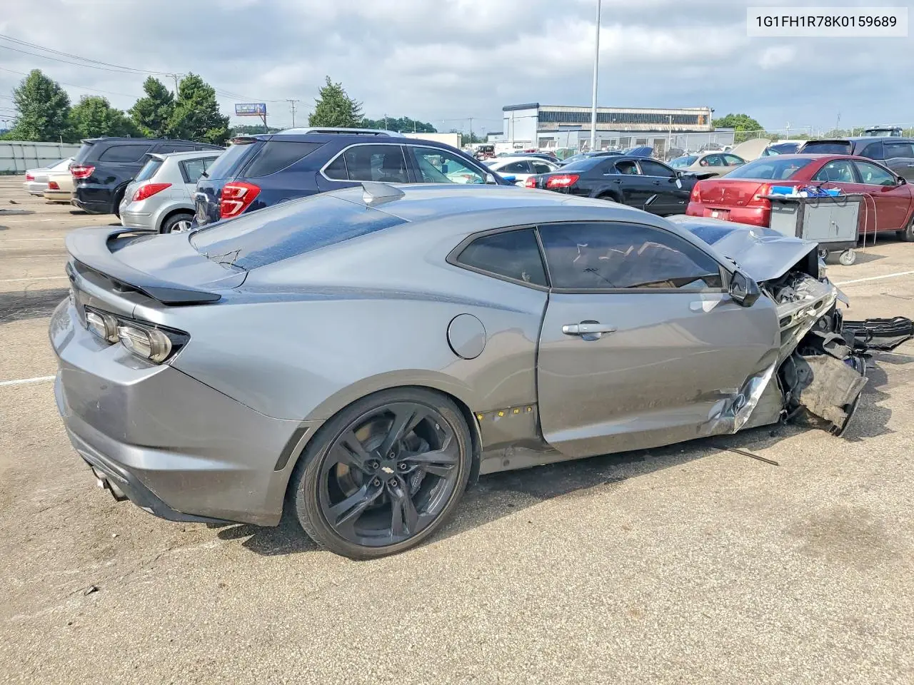 2019 Chevrolet Camaro Ss VIN: 1G1FH1R78K0159689 Lot: 59291806