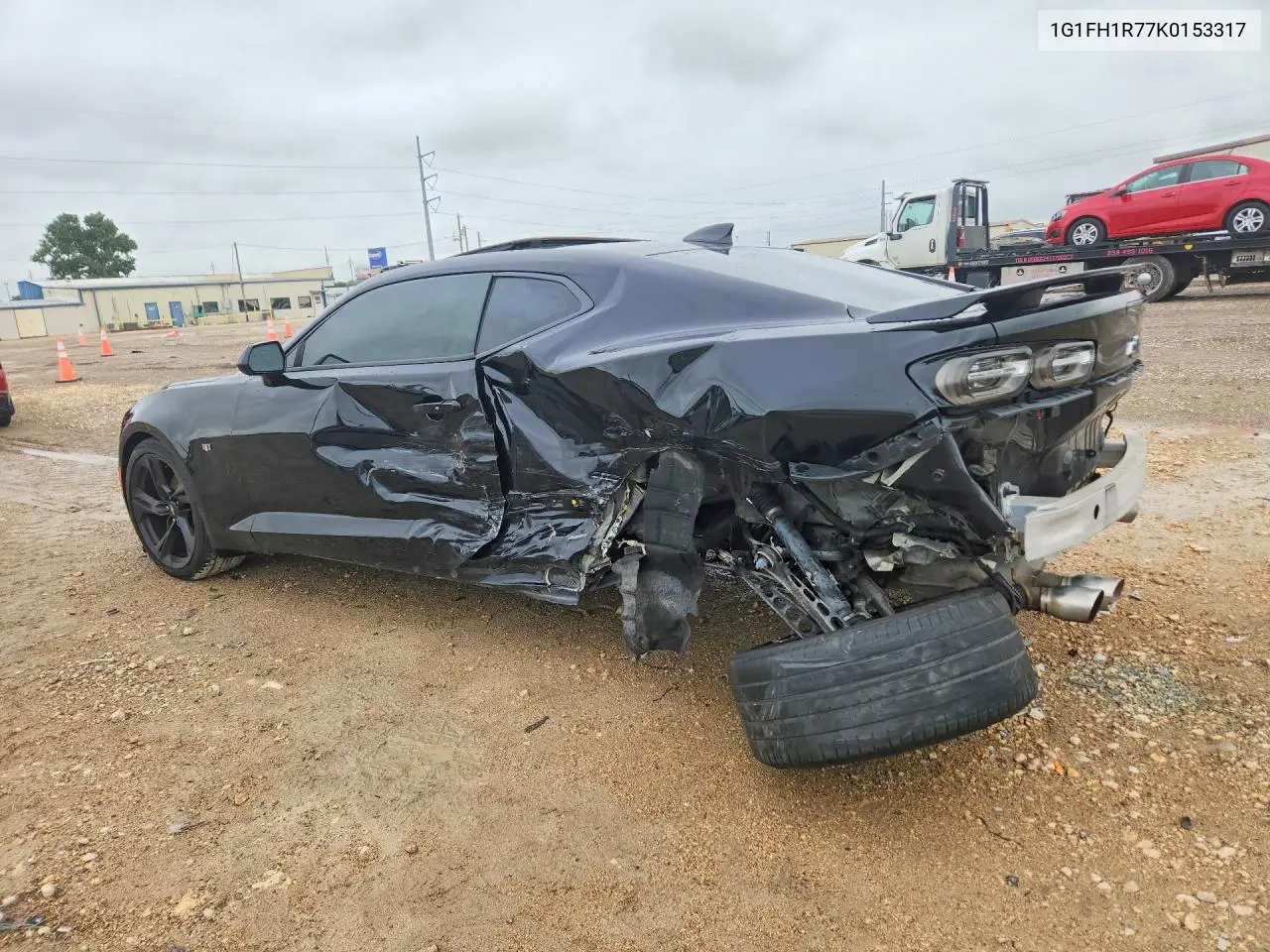 2019 Chevrolet Camaro Ss VIN: 1G1FH1R77K0153317 Lot: 60130236