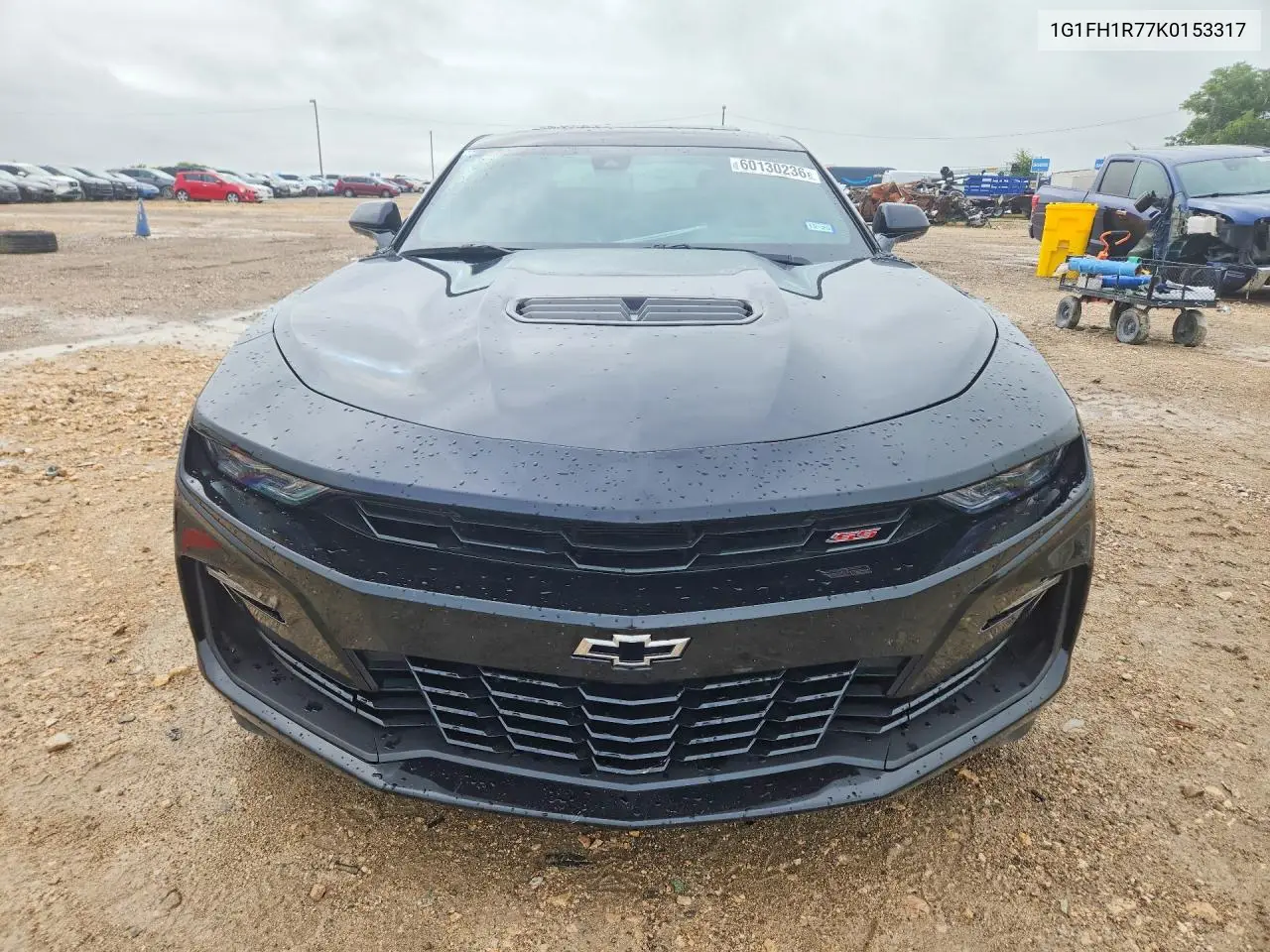 2019 Chevrolet Camaro Ss VIN: 1G1FH1R77K0153317 Lot: 60130236
