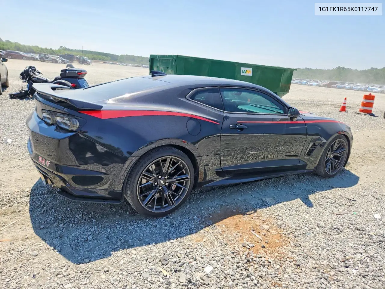 2019 Chevrolet Camaro Zl1 VIN: 1G1FK1R65K0117747 Lot: 60841656