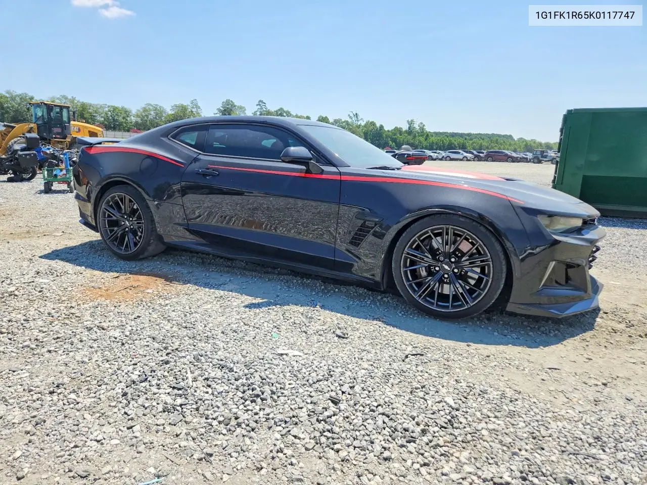 2019 Chevrolet Camaro Zl1 VIN: 1G1FK1R65K0117747 Lot: 60841656