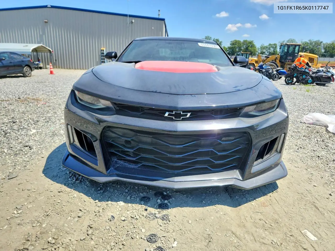 2019 Chevrolet Camaro Zl1 VIN: 1G1FK1R65K0117747 Lot: 60841656